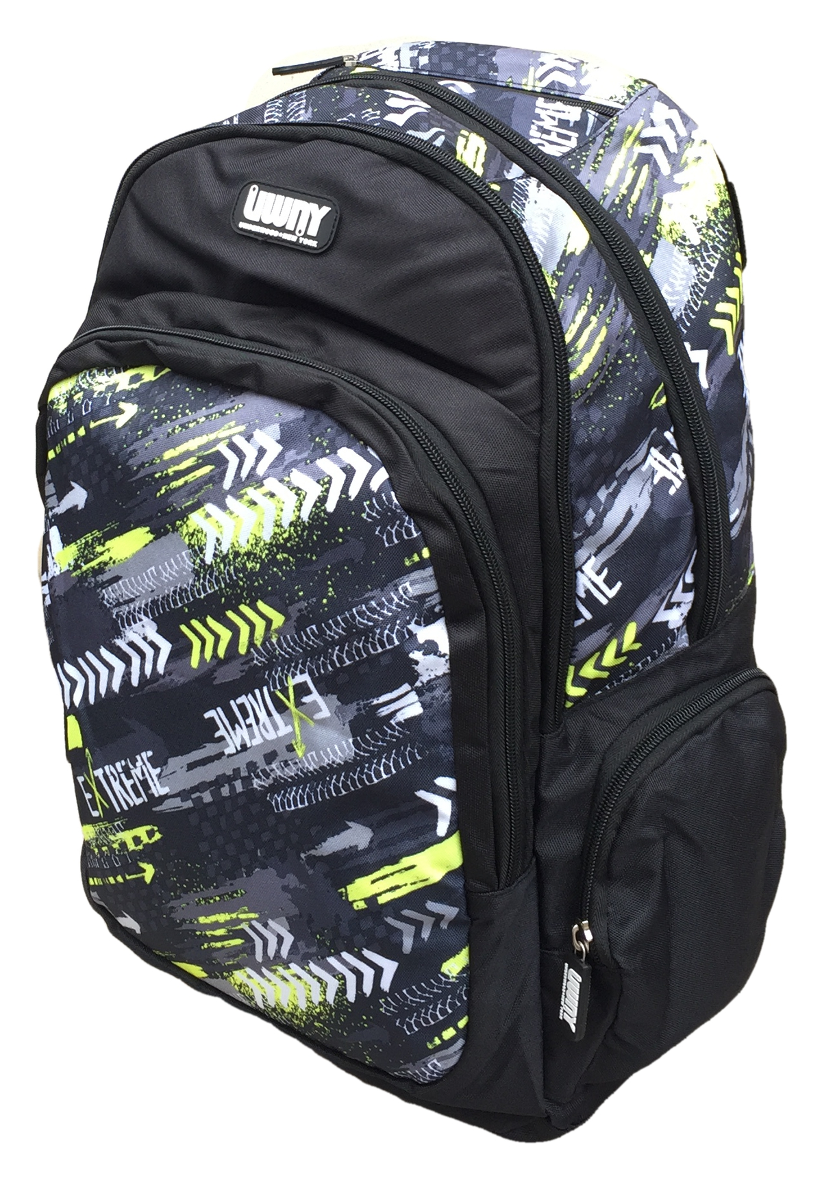Zaino Round Underwood New York 5 Tasche Borsa Americano Scuola Viaggio Tempo Libero - Ex0051d