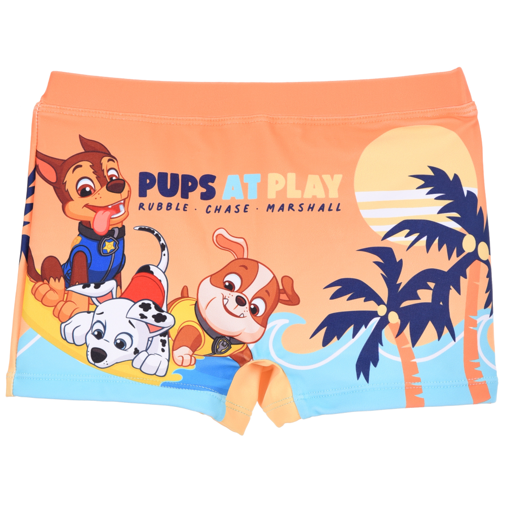 Costume da Bagno Paw Patrol Modello Parigamba Boxer Mare Piscina Bambino - Ez18127arancio