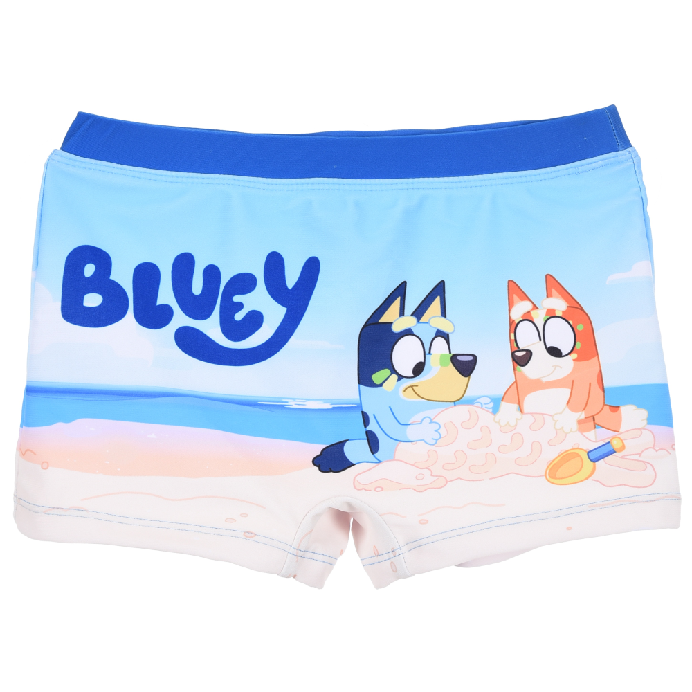 Costume da Bagno Bluey e Bingo Modello Parigamba Boxer Mare Piscina Bambino - Ez18110blu