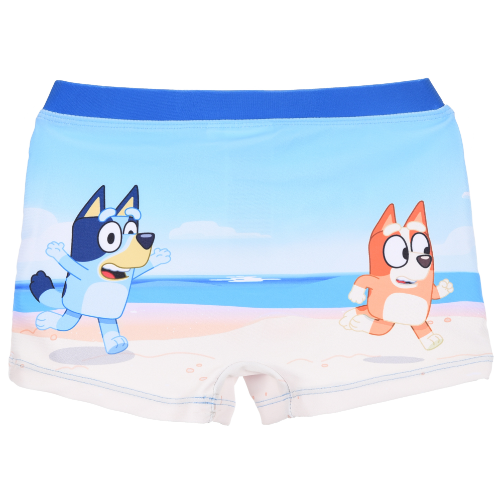 Costume da Bagno Bluey e Bingo Modello Parigamba Boxer Mare Piscina Bambino - Ez18110blu