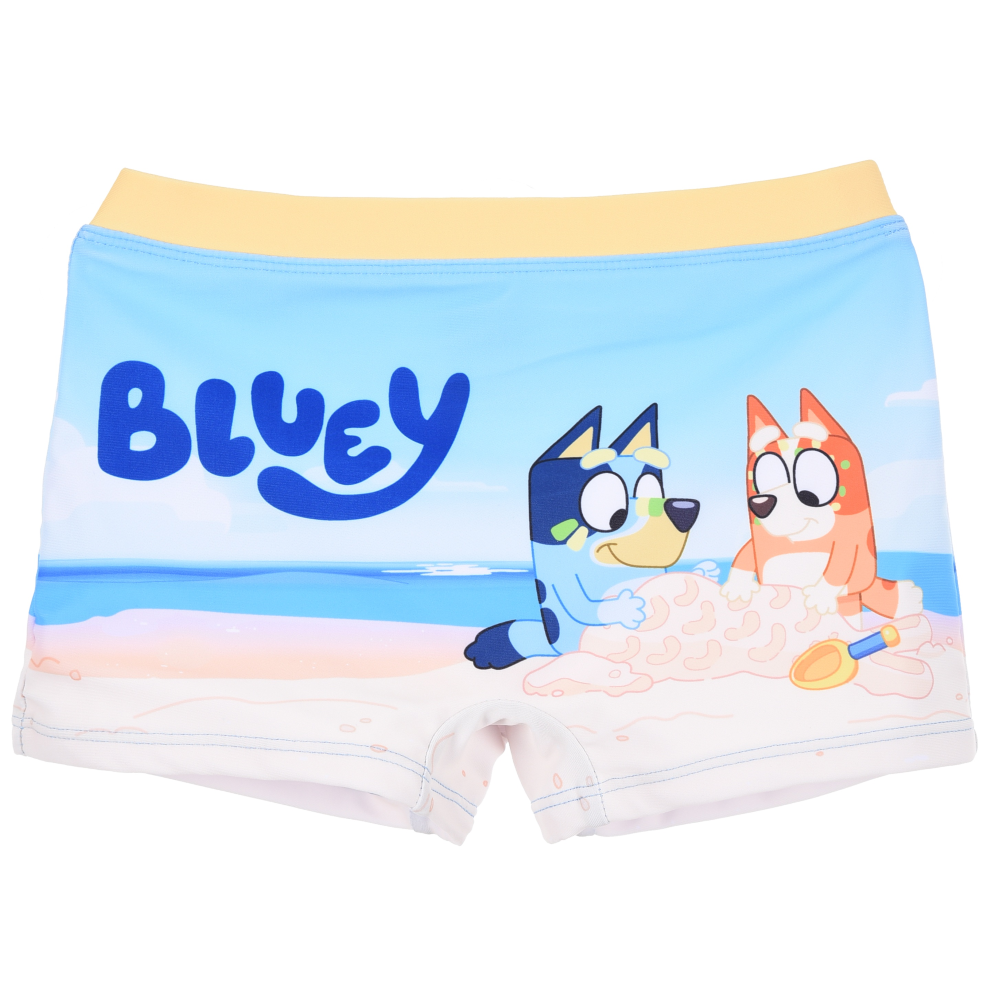 Costume da Bagno Bluey e Bingo Modello Parigamba Boxer Mare Piscina Bambino - Ez18110giallo