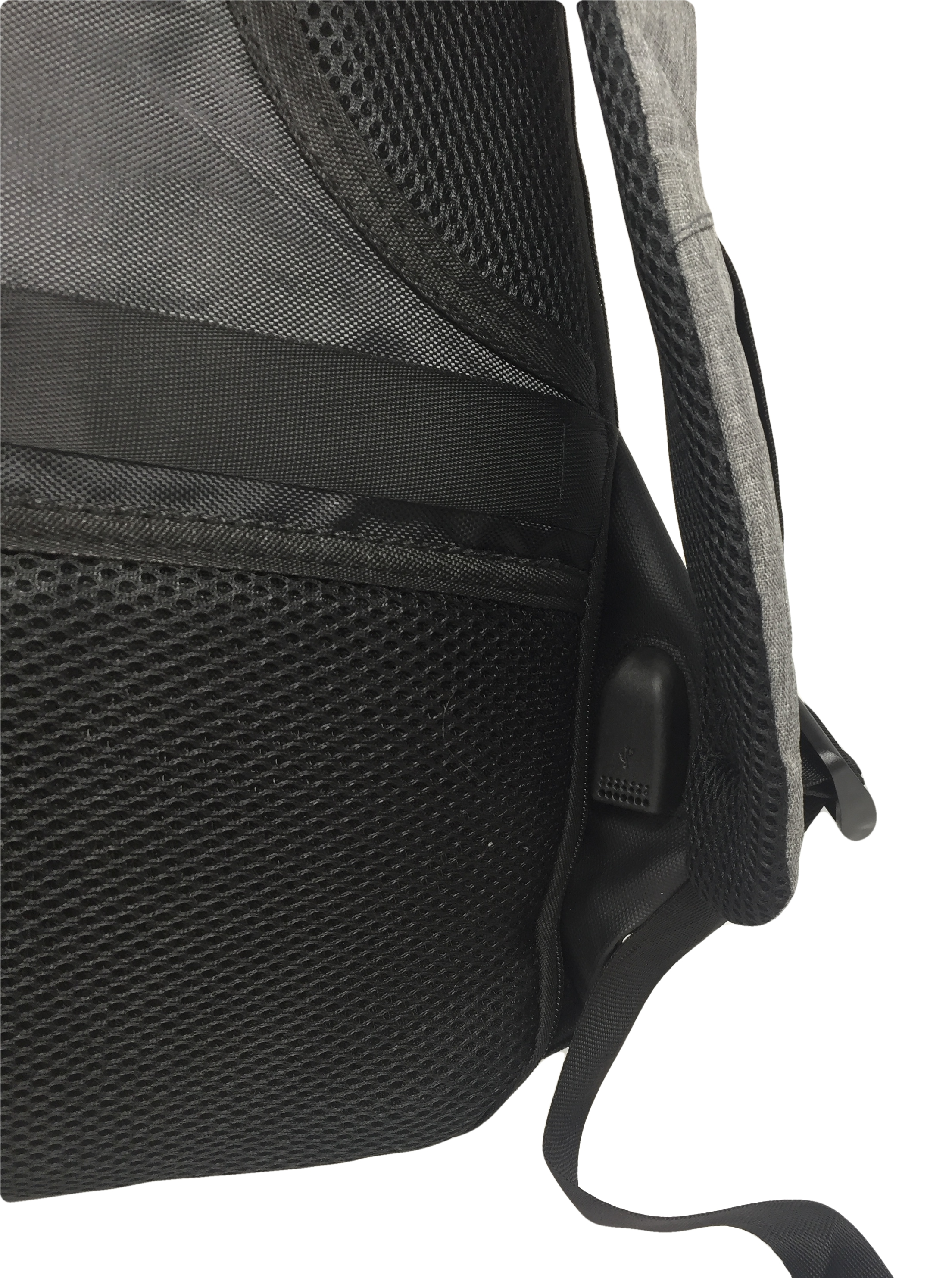Zaino Pc Porta Notebook Borsa Antirapina Lavoro Viaggio con USB Cm. 45 - Ast9797