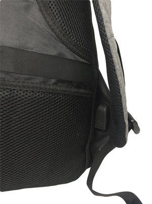 Zaino Pc Porta Notebook Borsa Antirapina Lavoro Viaggio con USB Cm. 45 - Ast9797