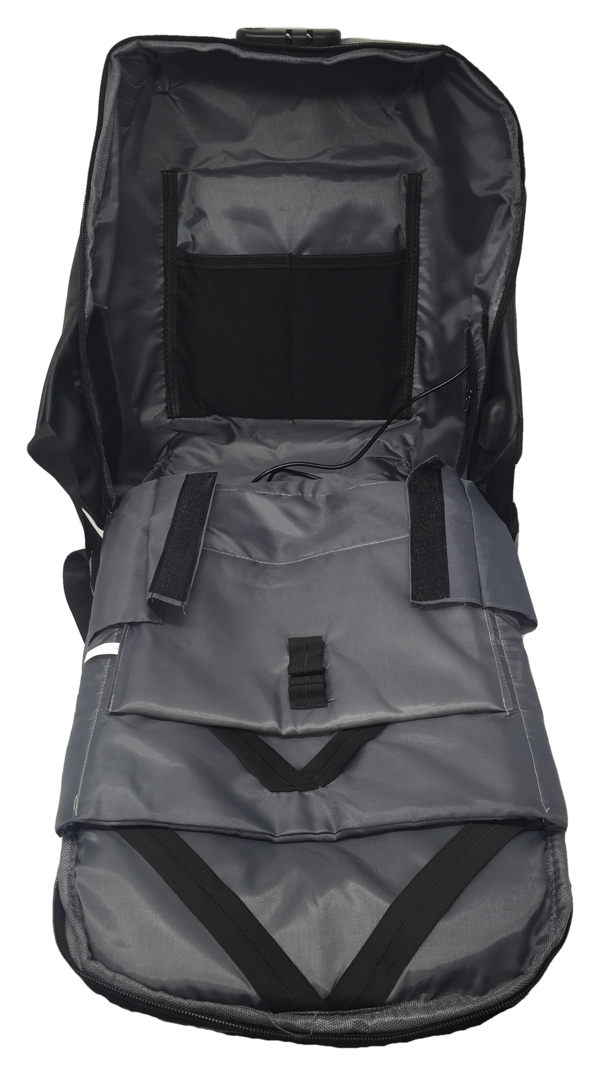 Zaino Pc Porta Notebook Borsa Antirapina Lavoro Viaggio con USB Cm. 45 - Ast9797