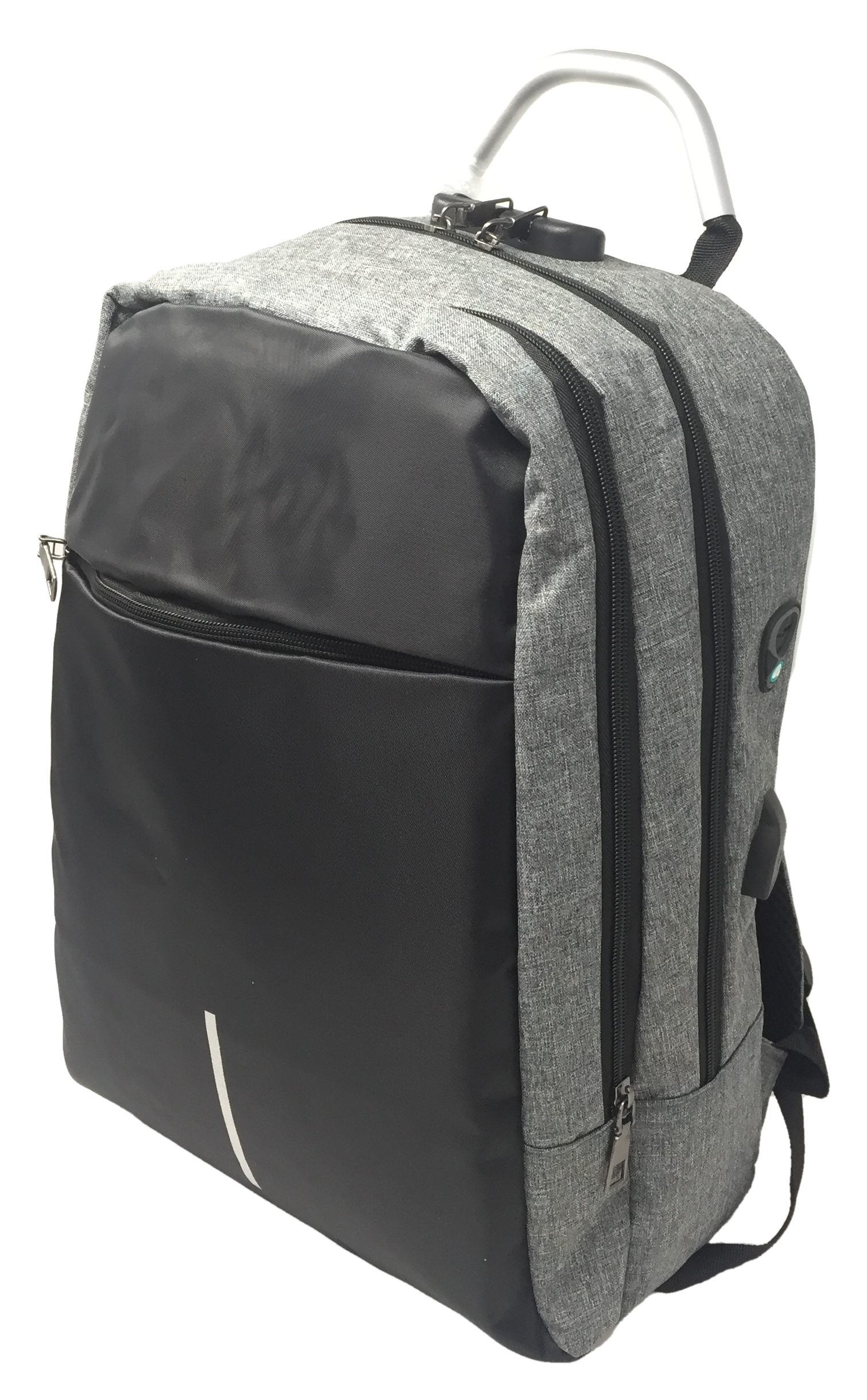 Zaino Pc Porta Notebook Borsa Antirapina Lavoro Viaggio con USB Cm. 42 - Ast9800