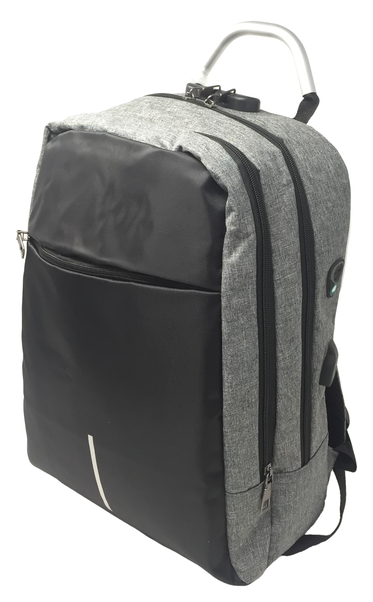 Zaino Pc Porta Notebook Borsa Antirapina Lavoro Viaggio con USB Cm. 42 - Ast9800