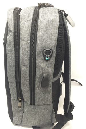 Zaino Pc Porta Notebook Borsa Antirapina Lavoro Viaggio con USB Cm. 42 - Ast9800