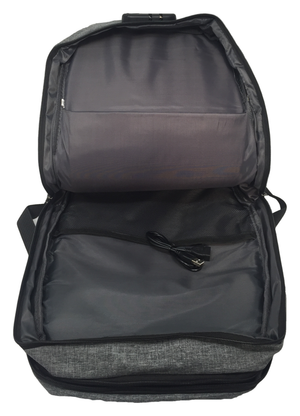 Zaino Pc Porta Notebook Borsa Antirapina Lavoro Viaggio con USB Cm. 42 - Ast9800
