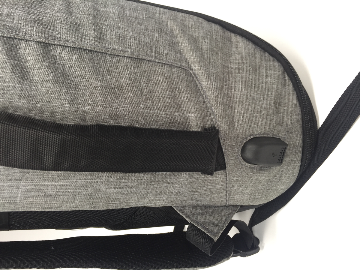 Zaino Pc Porta Notebook Borsa Antirapina Lavoro Viaggio con USB Cm. 47 - Ast9805
