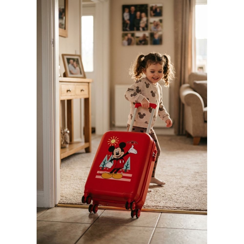Trolley da Viaggio Topolino DISNEY 50 CM Valigia in ABS - 2071346