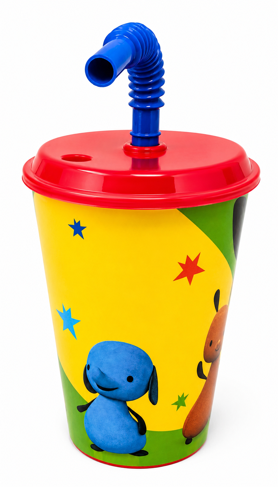 Set Bing Coniglietto Bicchiere con Cannuccia + Portamerenda Bpa Free - Bing21/2pz