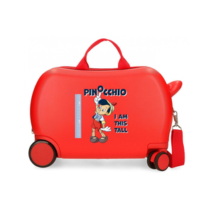 Trolley da Viaggio Cavalcabile Pinocchio DISNEY Valigia in ABS per Bambini 45 CM - 2651028