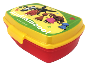 Portamerenda Bing Bunny Padget Pando Flop Sula Amma Porta Pranzo Scuola Tempo Libero Cm. 17x14x6 - St44274