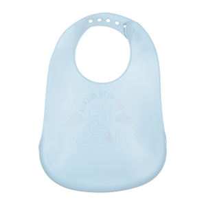 Bavetto Topolino DISNEY Bavaglino in Silicone 30 X 23 CM con Tasca Raccogli Briciole per Bambini - Ez09010