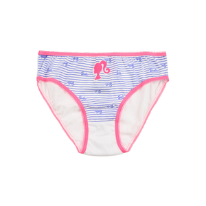 Mutandine Set 3 Pezzi Barbie Mattel Slip in Cotone in Scatola 4/10 Anni- Ez30006