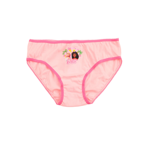 Mutandine Set 3 Pezzi Barbie Mattel Slip in Cotone in Scatola 4/10 Anni- Ez30006