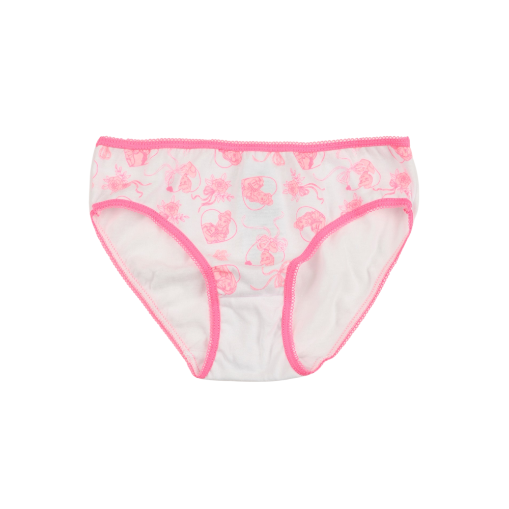 Mutandine Set 3 Pezzi Principesse DISNEY Slip in Cotone in Scatola 3/8 Anni- Ez30011