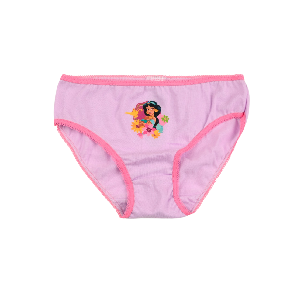 Mutandine Set 3 Pezzi Principesse DISNEY Slip in Cotone in Scatola 3/8 Anni- Ez30011