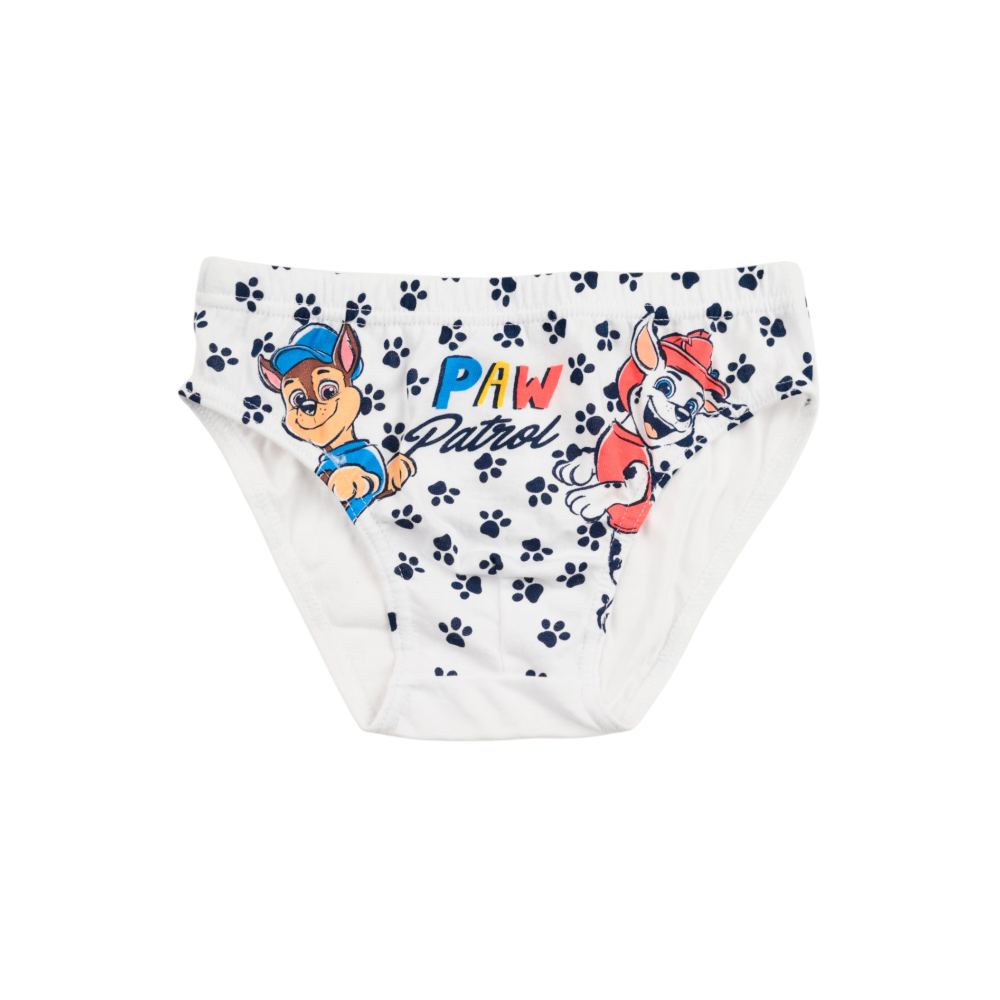 Mutandine Set 3 Pezzi Paw Patrol Slip in Cotone in Scatola 3/6 Anni- Ez30027