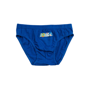Mutandine Set 3 Pezzi Sonic Slip in Cotone in Scatola 3/8 Anni- Ez30032