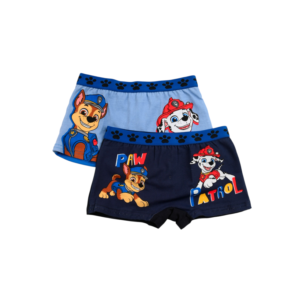 Boxer Set 2 Pezzi Paw Patrol Mutande in Cotone 3/6 Anni - Ez30028/2