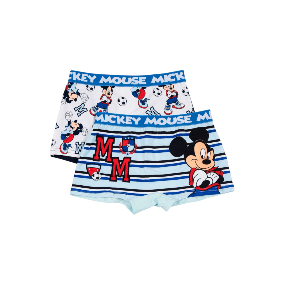 Boxer Set 2 Pezzi Topolino DISNEY Mutande in Cotone 3/6 Anni - Ez30026/2