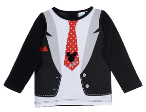 T-Shirt Topolino Fantasia Giacca DISNEY Maglietta Neonato Bambino Sun City Taglie 6/24 Mesi - Hs0008