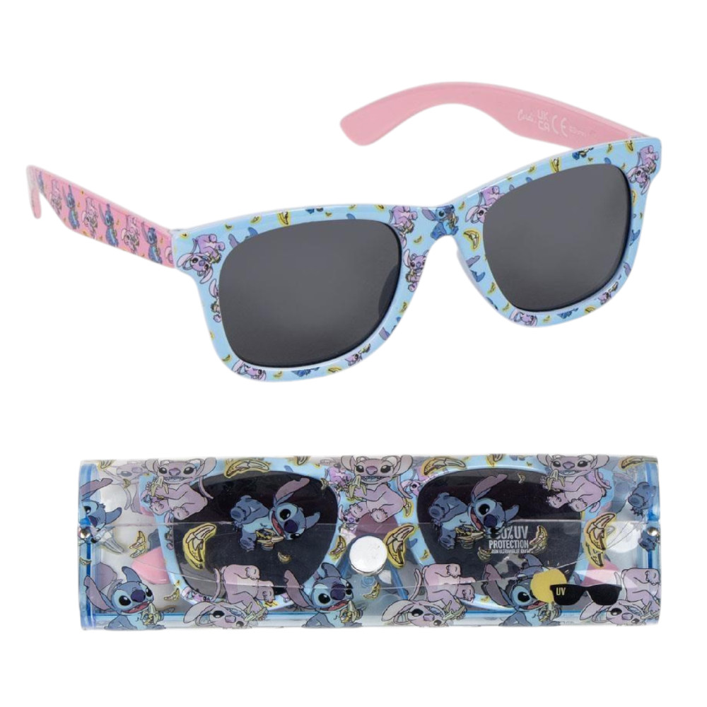 Occhiali da Sole Stitch DISNEY Lenti Specchiate Rettangolari Filtro Uv400 - 2824/4