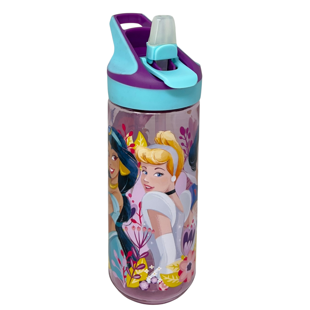Borraccia Tritan Principesse DISNEY Bottiglia 620 Ml con Apertura Pop-Up -86705