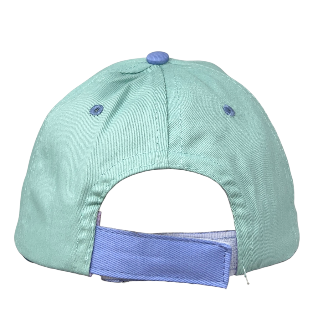Cappello Principesse Ariel DISNEY Berretto Estivo con Visiera Regolabile Bambina 53 CM - 0430verde