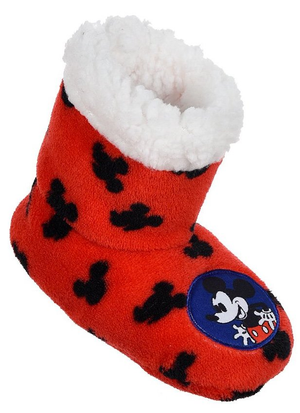 Pantofole Stivaletto Invernali Topolino DISNEY Antiscivolo Ciabatte Scarpe da 25 Al 32 - Hs0676/1