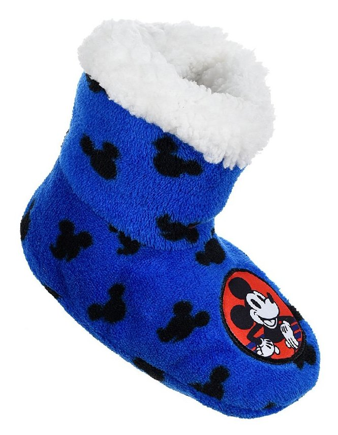 Pantofole Stivaletto Invernali Topolino DISNEY Antiscivolo Ciabatte Scarpe da 25 Al 32 - Hs0676/2