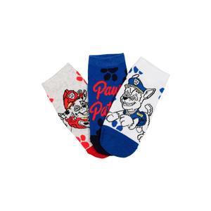 Calzini Paw Patrol in Misto Cotone 3 Paia Assortiti 23/34- Ez06032/2