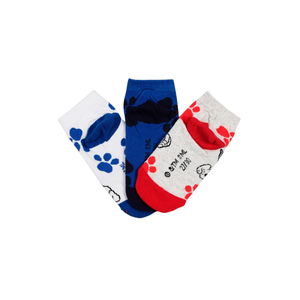 Calzini Paw Patrol in Misto Cotone 3 Paia Assortiti 23/34- Ez06032/2