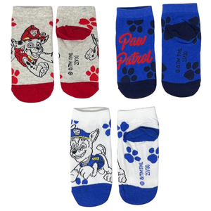 Calzini Paw Patrol in Misto Cotone 3 Paia Assortiti 23/34- Ez06032/2