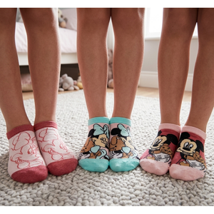 Calzini Minnie DISNEY in Misto Cotone 3 Paia Assortiti 23/34 - Ez06023/1