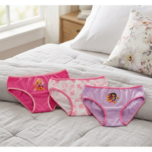 Mutandine Set 3 Pezzi Principesse DISNEY Slip in Cotone in Scatola 3/8 Anni- Ez30011
