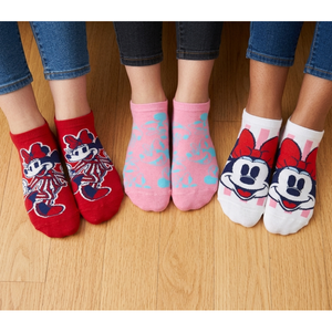 Calzini Minnie DISNEY in Misto Cotone 3 Paia Assortiti Adulto 36/41 - Ez39001/1