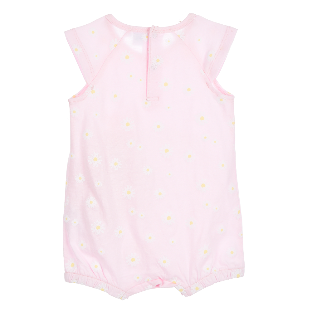 Pagliaccetto Stitch DISNEY Body Smanicato 100% Cotone Neonata - Ez00001rosa