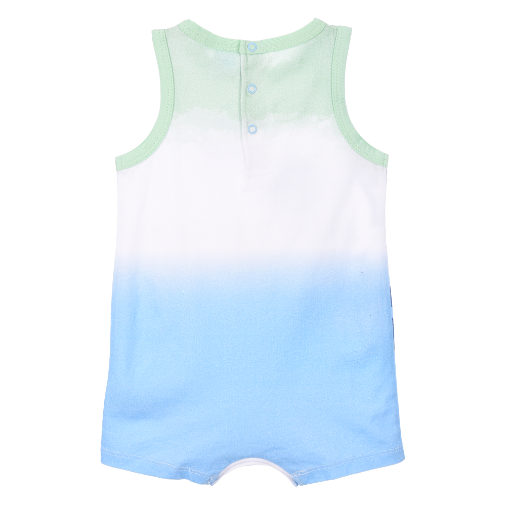 Pagliaccetto Topolino DISNEY Body Smanicato 100% Cotone Neonato - Ez00010blu