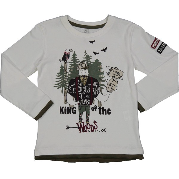 T-Shirt Maglietta Bambino Mauli Birba Taglie 2/8 Anni - 999.74472.00.10e/p