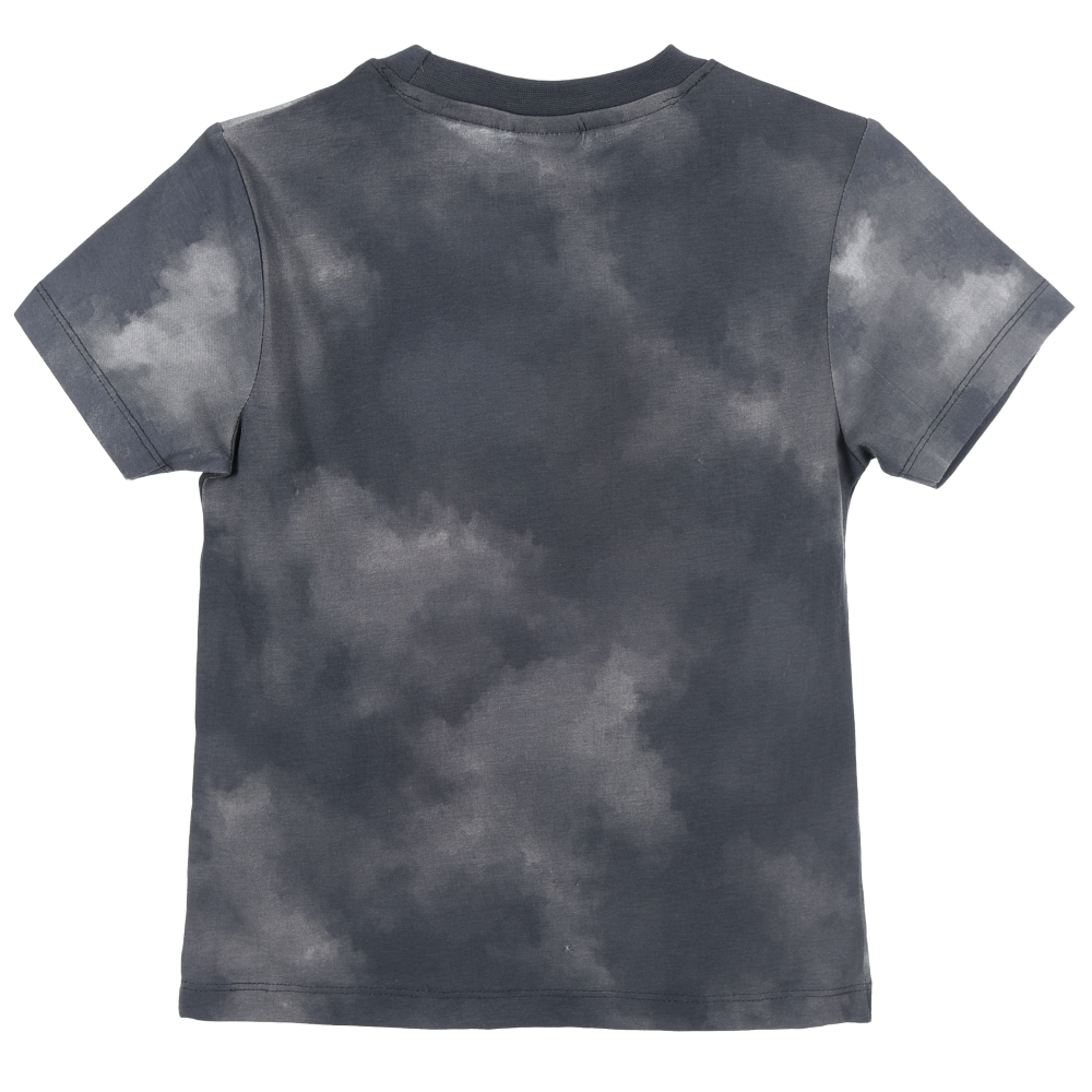 T-Shirt Avengers MARVEL Maniche Corte Maglietta Tie-Dye 100% Cotone Bambino - Ez10151grigio