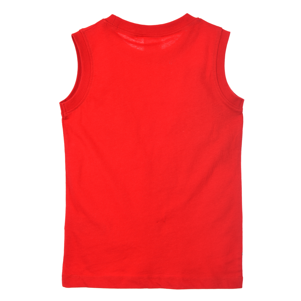 Canotta Avengers MARVEL Bambino Smanicata 100% Cotone con Stampa Frontale - Ez10094rosso