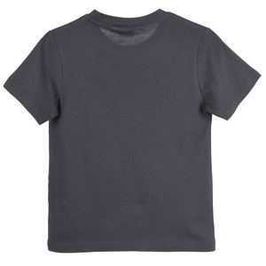 T-Shirt Pikachu Pokémon Maniche Corte Maglietta 100% Cotone Bambino - Ez10112grigio