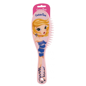 Spazzola per Capelli Top Model Caterina in Plastica