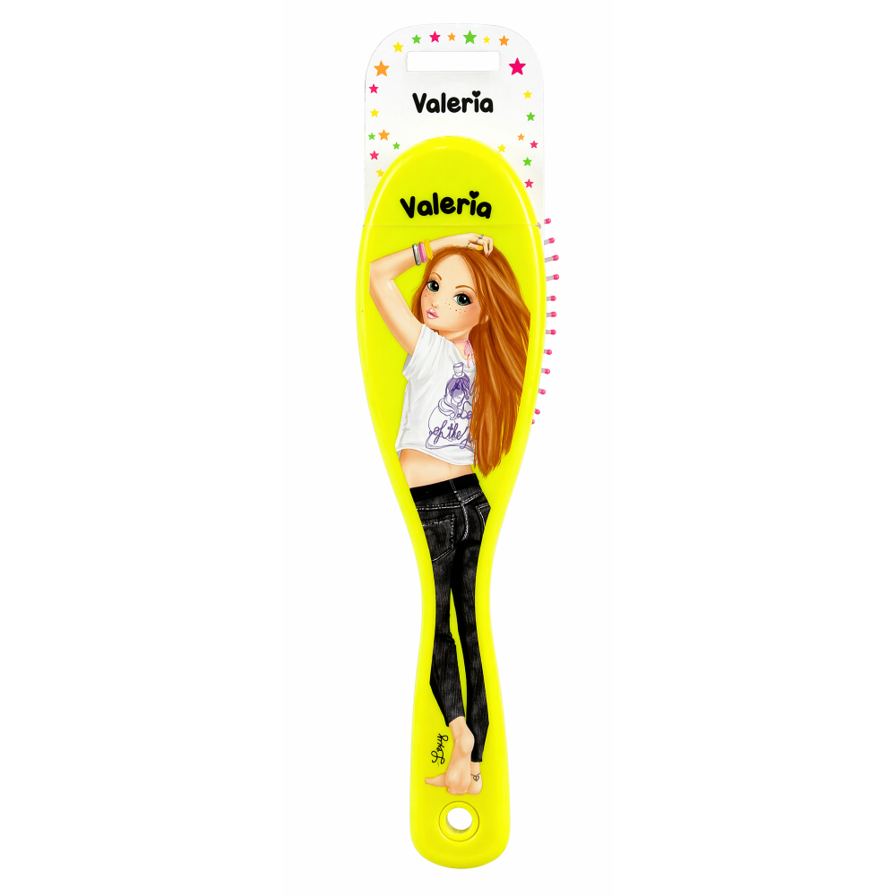 Spazzola per Capelli Top Model Valeria in Plastica