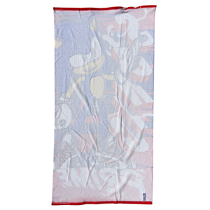 Telo Mare Sonic Asciugamano per Bambini in Microfibra CM 140x70 - Scp2103