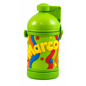 Borraccia Sport in Plastica con Nome H 16 CM 380 Ml Marco