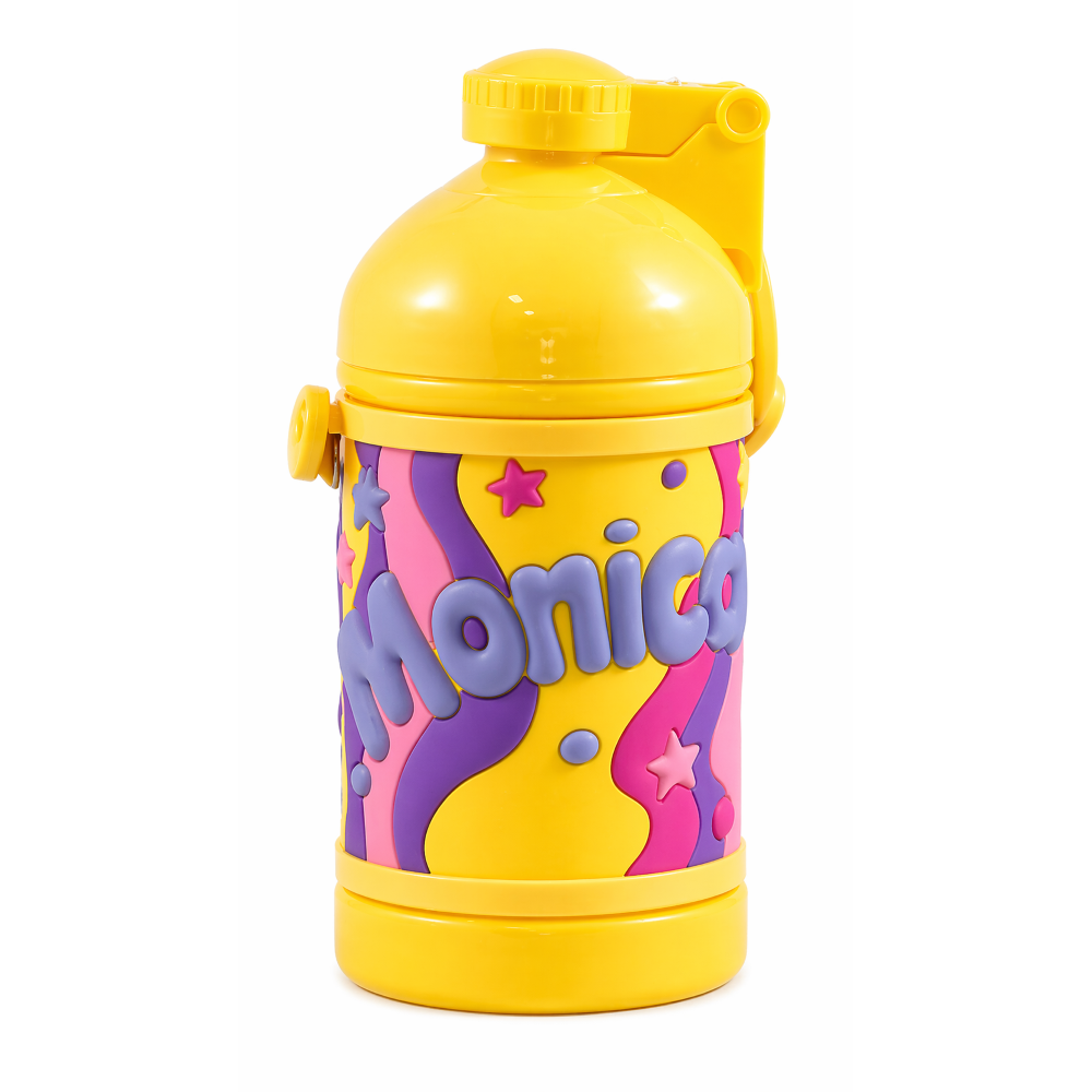 Borraccia Sport in Plastica con Nome H 16 CM 380 Ml Monica