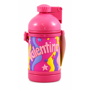 Borraccia Sport in Plastica con Nome H 16 CM 380 Ml Valentina